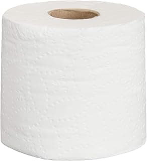 AmazonCommercial 2-Ply Ultra Plus Individually Wrapped Toilet Paper, White, Septic Safe, Compatible with Standard Dispensers, 400 Sheets per Roll (24 Rolls), 4.1 x 3.6 Sheet