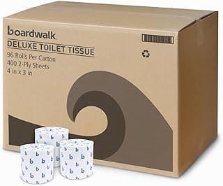 Boardwalk B6144 2-Ply Septic Safe Toilet Tissue - White (96/Carton)