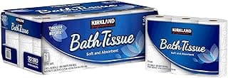 Fiorenzo Bundle Compatible with Kirkland Signature 2-Ply Toilet Tissue - Ultra-Soft Comfort and Premium Quality - 30 Rolls and 380 Sheets Per Roll Bath Tissue