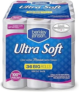 Berkley Jensen Ultra-Soft 173-Sheet 2-Ply Premium Bath Tissue, 36 pk.