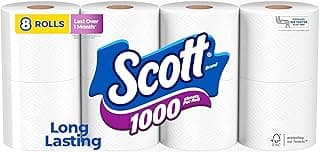 Scott, Scott Bath Tissue 8 Roll, 8 Count