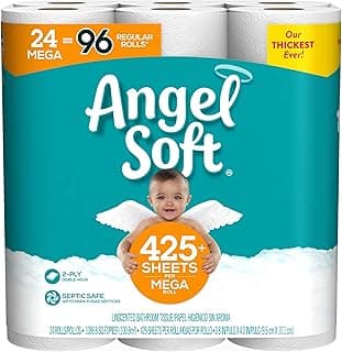 Angel Soft Mega Rolls, 24 Count